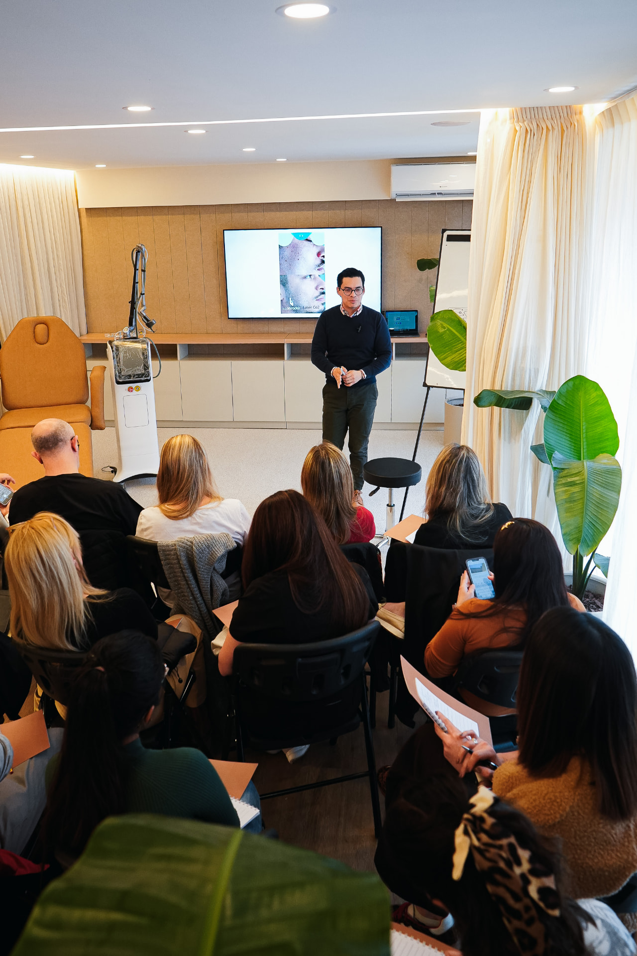 Workshop de Cutánea con profesionales de medicina estética